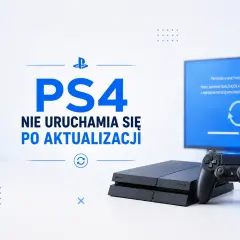 PS4 nie uruchamia się po aktualizacji. Wygląda na to, że to **bug w grze** lub systemie, który uniemożliwia start konsoli.