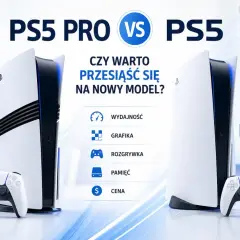 Porównanie PS5 Pro vs PS5: czy warto przesiąść się na nowy model? Sprawdź specyfikację, wydajność, grafikę i cenę.