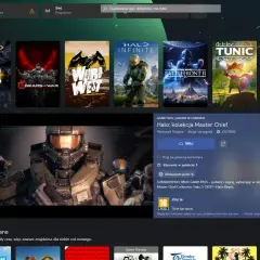 Graj w Halo: kolekcja Master Chief w chmurze. Wiele gier dostępnych w ramach Game Pass.