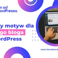 Idealny motyw WordPress dla Twojego bloga. Ręce na klawiaturze laptopa, tworzenie treści.