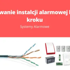 Jak rozprowadzić alarm w domu: okablowanie, czujniki, syrena, akumulator, centrala i klawiatura.