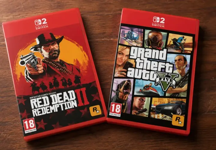 Dwie gry na Nintendo Switch: Red Dead Redemption II i Grand Theft Auto V. Marzenie o GTA V na Switchu?