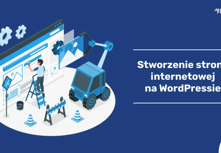 Ilustracja przedstawia tworzenie strony internetowej na WordPressie. Dowiedz się, jak sprawdzić, czy strona jest na WordPressie.