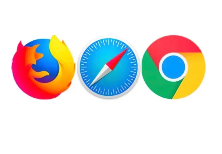 Ikony przeglądarek Firefox, Safari i Chrome. Dowiedz się, jak zobaczyć kod HTML strony w każdej z nich.