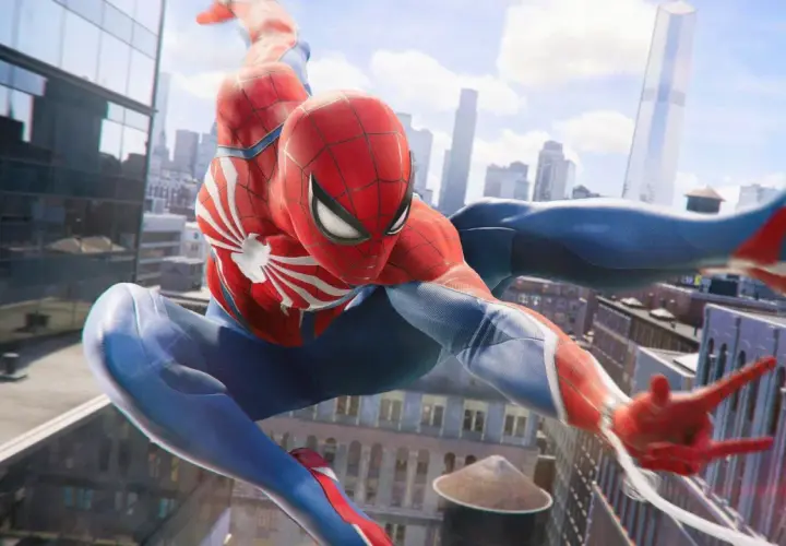 Spider-Man w akcji, szykuje się do skoku w nowym DLC do Spider-Man 2.