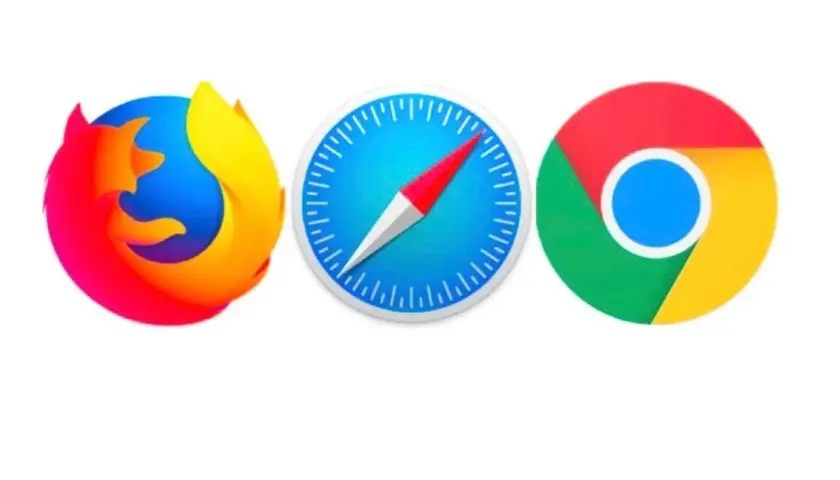 Ikony przeglądarek Firefox, Safari i Chrome. Dowiedz się, jak zobaczyć kod HTML strony w każdej z nich.
