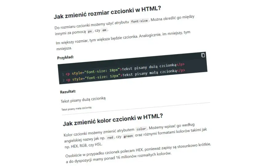 Jak zmienić czcionkę HTML? - CSS, Google Fonts i dobre praktyki