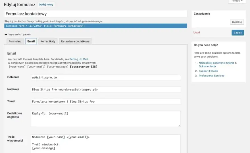 Jak zrobić formularz kontaktowy HTML - Gotowy kod i porady