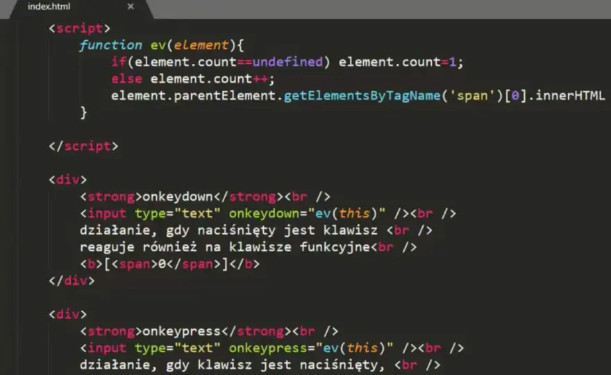 Zaawansowany HTML - Wyjdź poza podstawy, wykorzystaj pełnię HTML5