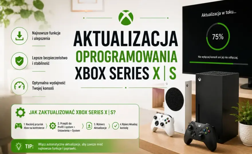 Aktualizacje Xbox Series X - Sprawdź, jak je naprawić!