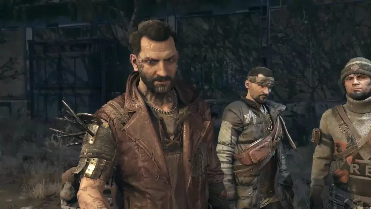 Trzej mężczyźni w postapokaliptycznym świecie, gotowi do walki. Czy doczekamy się w końcu Dying Light 2 crossplay?