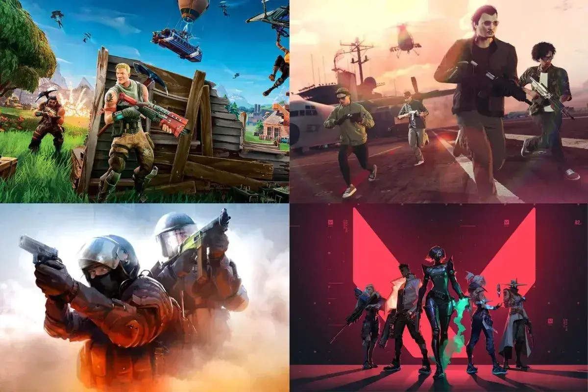 Fortnite, GTA, CS:GO i Valorant – popularne gry dla dwóch osób na PC, gdzie akcja i rywalizacja nigdy się nie kończą.