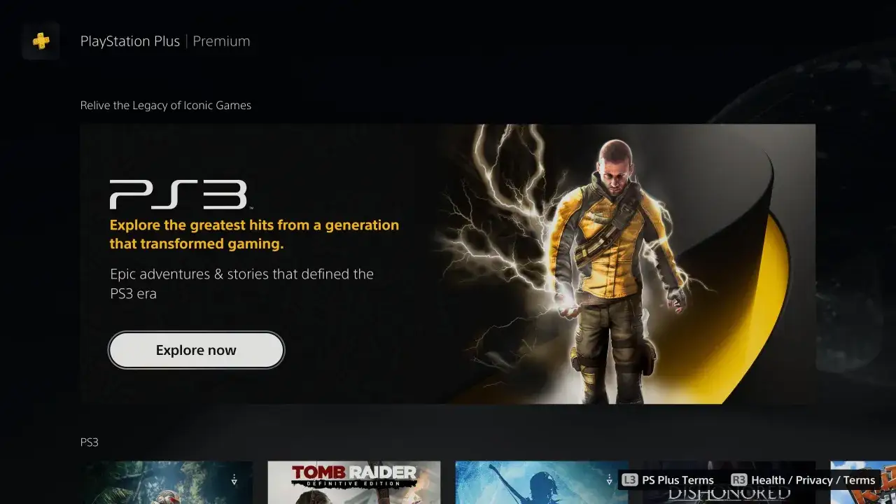 Czy gry z PS3 działają na PS5? Sprawdź kultowe hity z epoki PS3 na PlayStation Plus Premium. Odkryj na nowo legendy gamingu.