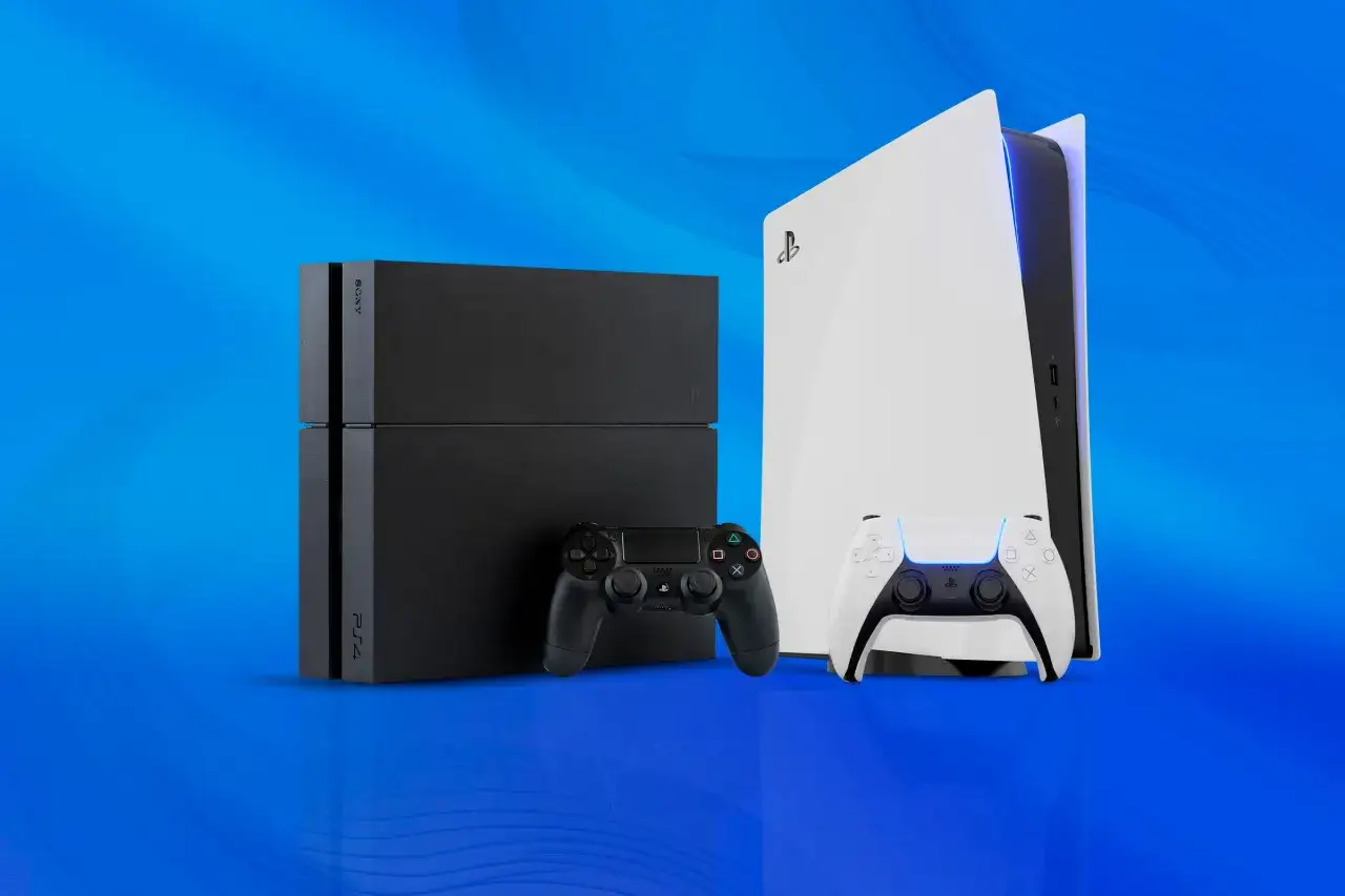 PS4 i PS5 obok siebie, gotowe do gry w GTA 6.
