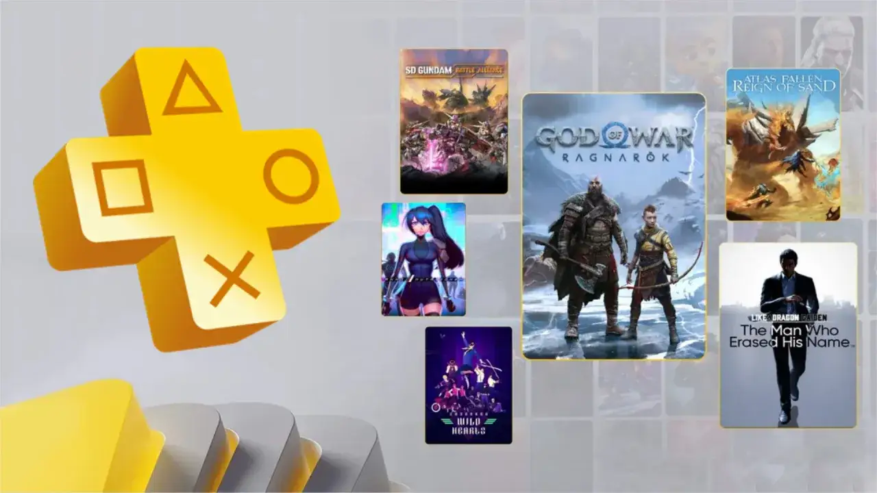 God of War Ragnarok i inne gry dostępne w ramach PS Plus.
